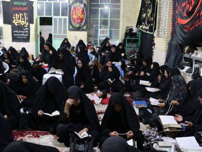 حضور گسترده مردم در شب‌های قدر، صحرارود