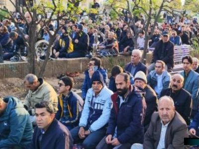 اقامه باشکوه نماز عید فطر در شهرستان فسا