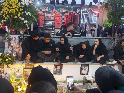 تحویل سال ۱۴۰۵ در جوار شهدای فسا