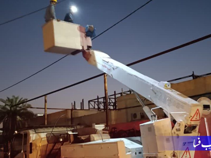 مهار آتش‌سوزی پست چهارراه حافظ و بازگشت برق