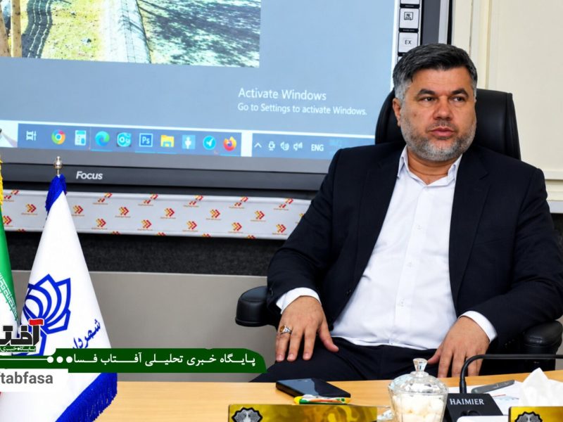 توسعه فضای سبز و ترافیک در اولویت فسا